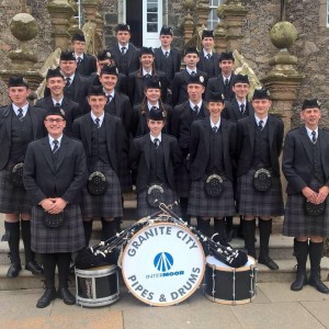 Band at Meldrum house